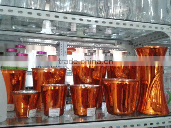 HOT SALE Perfert Beautiful Elegant Square Glass Candle Holders