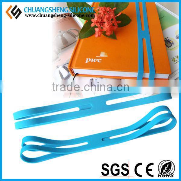 2016 most fashion fancy book mark clip, silicone book marks accessory, reading accessory book clip