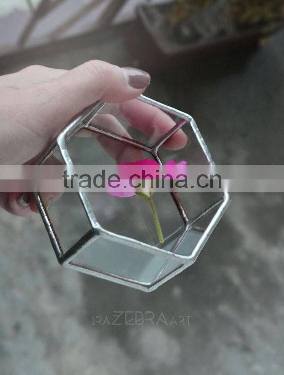 Jewelry box or rings box for wedding Glass ring Holder Little glass terrarium
