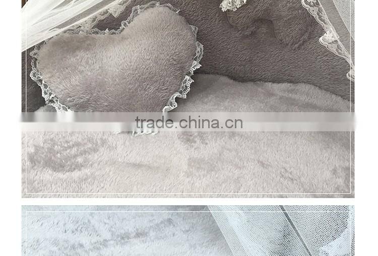 Luxury elevated pet dog bed wholesale universial soft pet bed