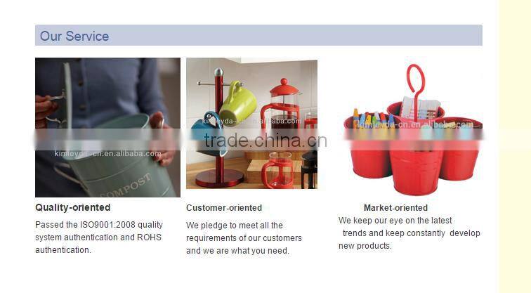 Outdoor metal dustbin and waste bin