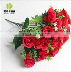Home table decorative silk artificial big flower phalaenopsis