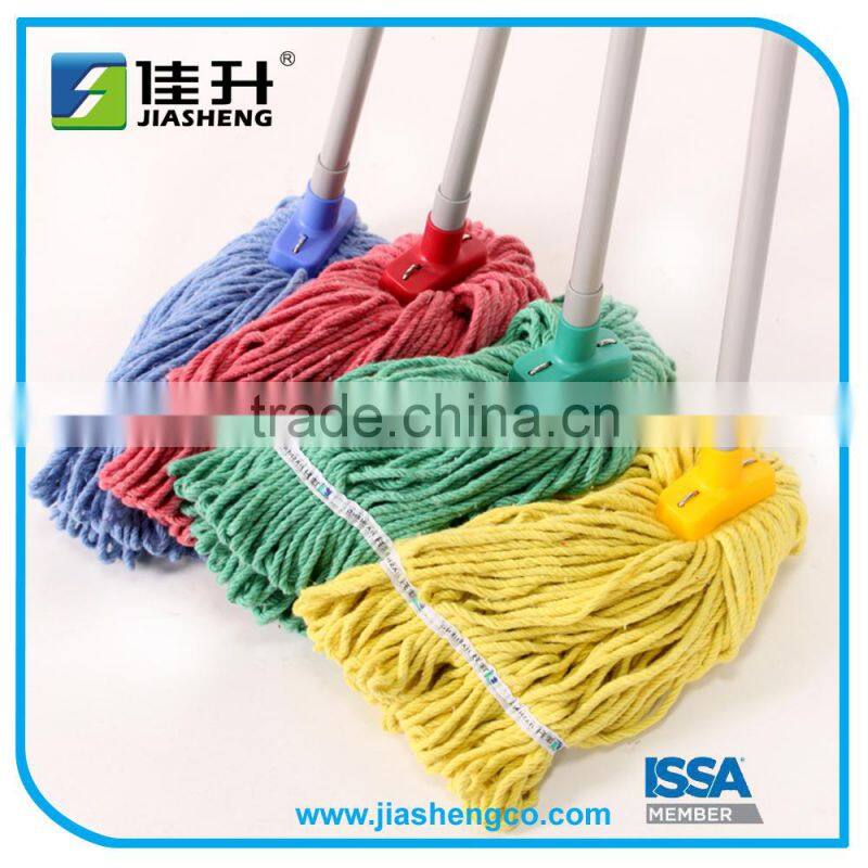 Quick easy change wet mop head wet mop refill loop end