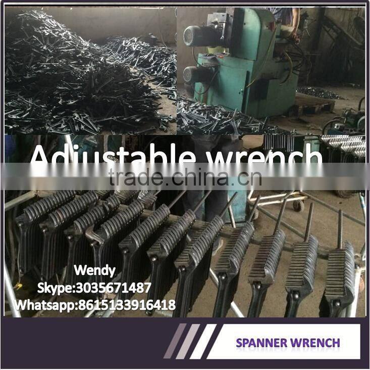 Tool set double open end spanner wrench