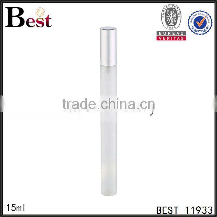 2017 high quality 6ml perfume spray bottle silver color perfume spray bottle pen shape spray bottle perfume