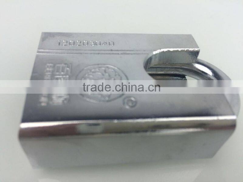 Berrylion tools half raised shoulder machine cheap padlock, mirror finished padlock