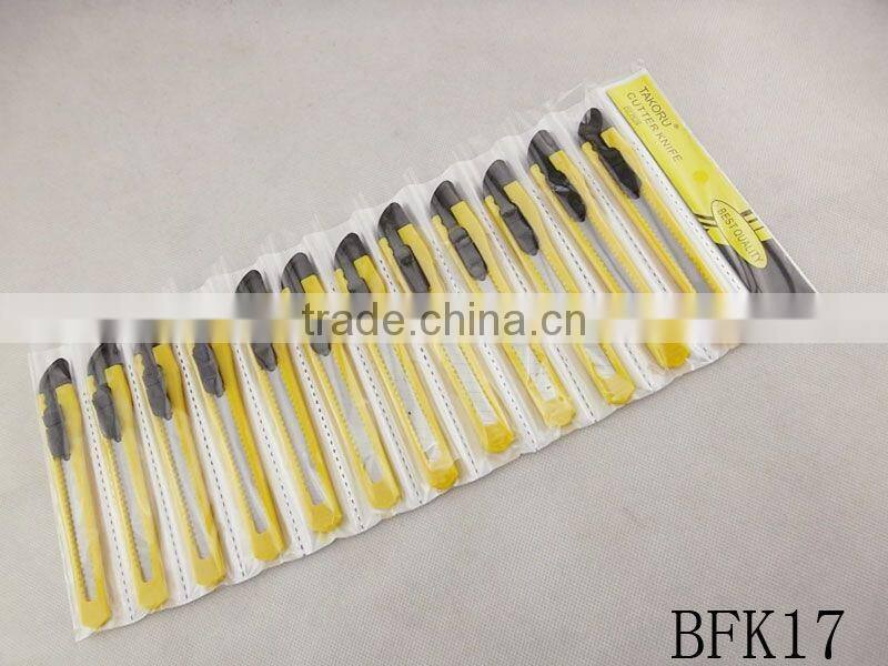 sliding blade knife, utility knife, retractable box cutter