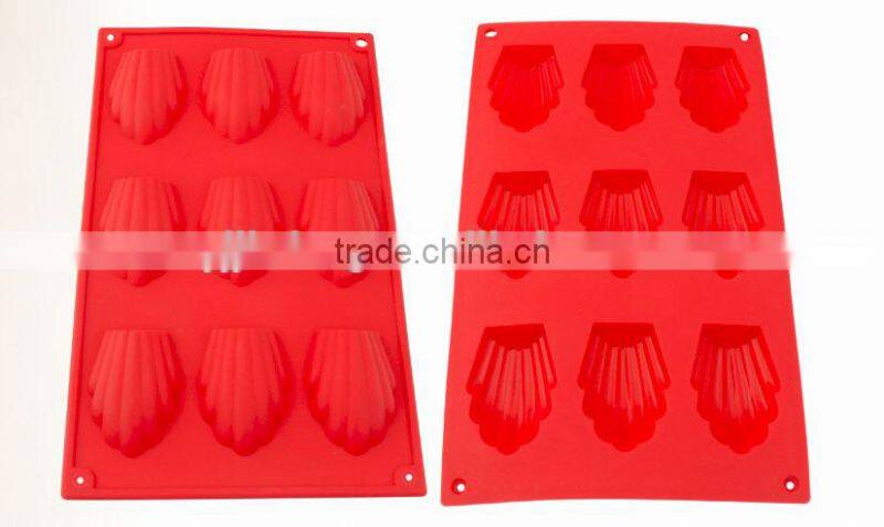 6PCS Rose shape Silicone cake mould baking mould/Silicone cake tools