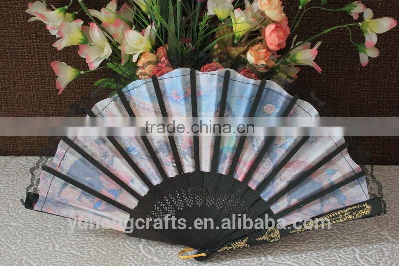 Business Gift New Spanish Plastic Fan
