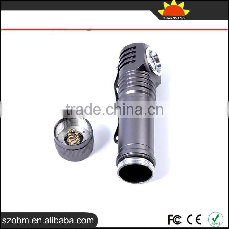 New Arrival A-D5 Aluminum Alloy Mini XPG-R5 3 Modes LED Flashlight Torch With Clips and Magnet