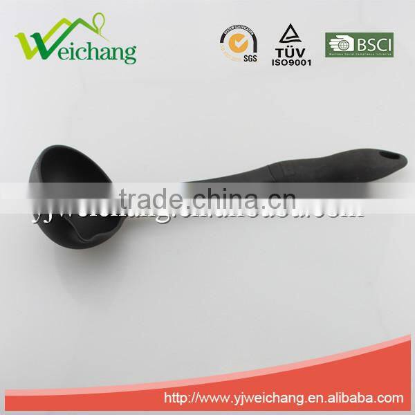 WCA034 Premium Nylon utensils SOUP LADLE Cooking Utensil Gadgets Set with TPR handle (Multi-color)