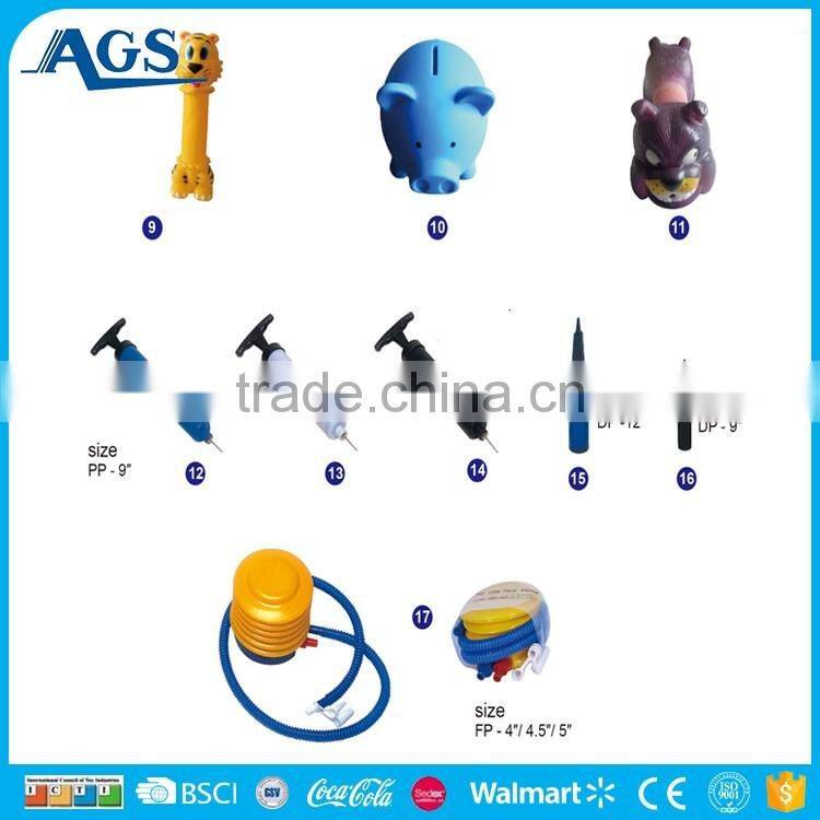 Top quality massage ball bouncy ball with handle