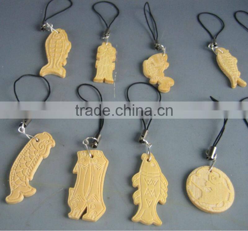 bamboo keyring