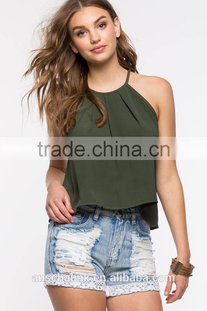 new arrival fashion womens jean shorts wholesale made in china