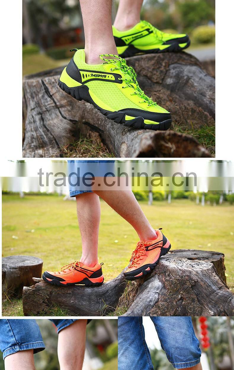 fashion name brand outdoor shoes, hiking water shoes for adults, sport hiking shoes hot sell