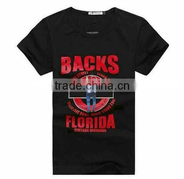 bulk quantity printed pique fabric t-shirt stock lot