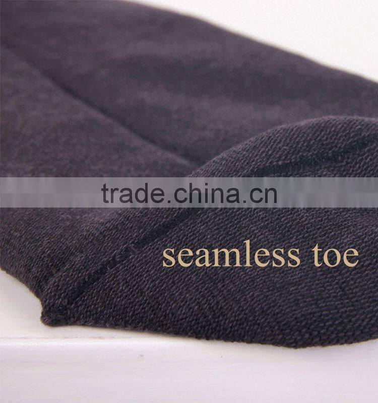 Customized functional bamboo socks plain solid color men dress socks