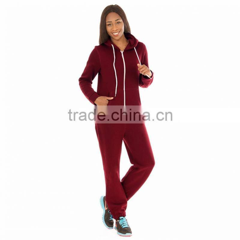 Wholesale plain adult red devil onesie for adults
