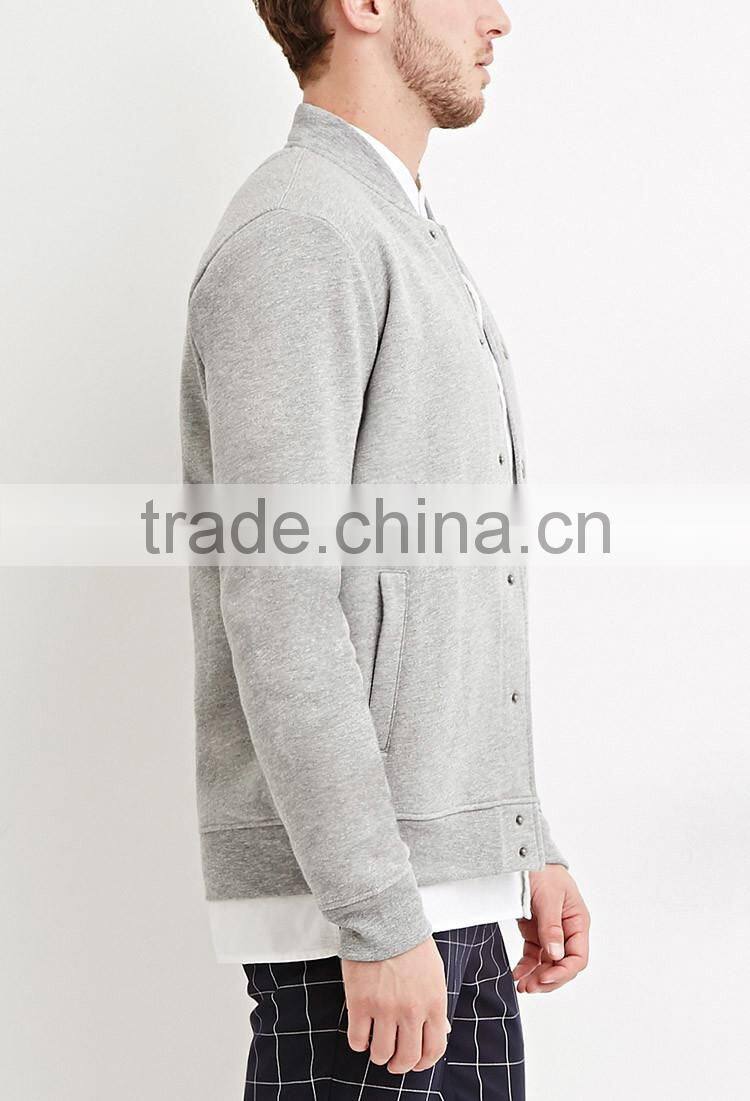 new design fashion blank baseball jacket for men