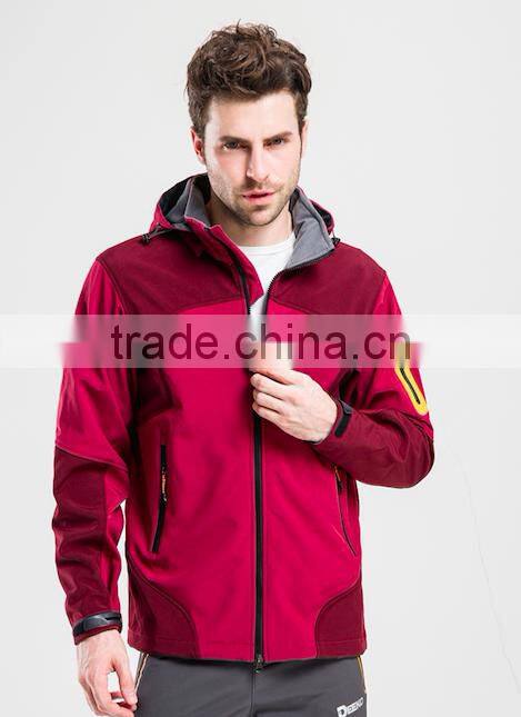 Instocked oem Softshell fleece jacket windbreaker outdoor nice design hiking jacket fishing jacket