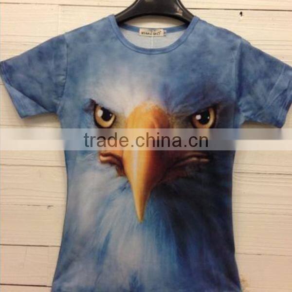Fashion Custom Heat Transfer Printing T-Shirt Wholesale
