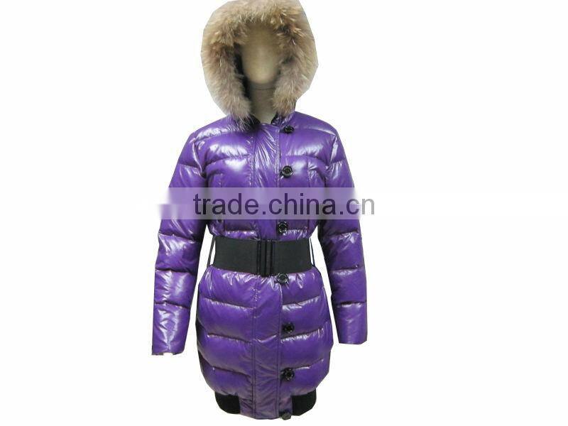Waterproof & Breathable long ladies down Jackets