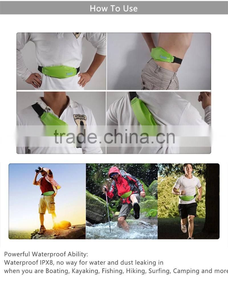 Underwater Waterproof Dry Pouch Waist Belt Bag Swimming Diving Clear Bags PVC~7 colors~Accept Custom