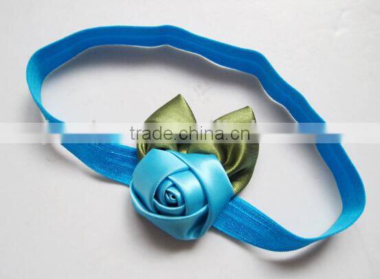 handmade flower baby bow headband