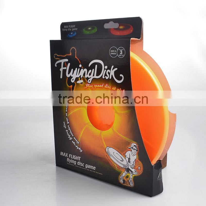 New arrival silicone pet toys frisbee, led dog frisbee discs