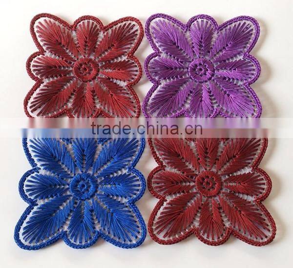 DIY craft Butterfly Plastic Canvas Shapes for purse/bag/needlepoint projects/coasters//auto cusions