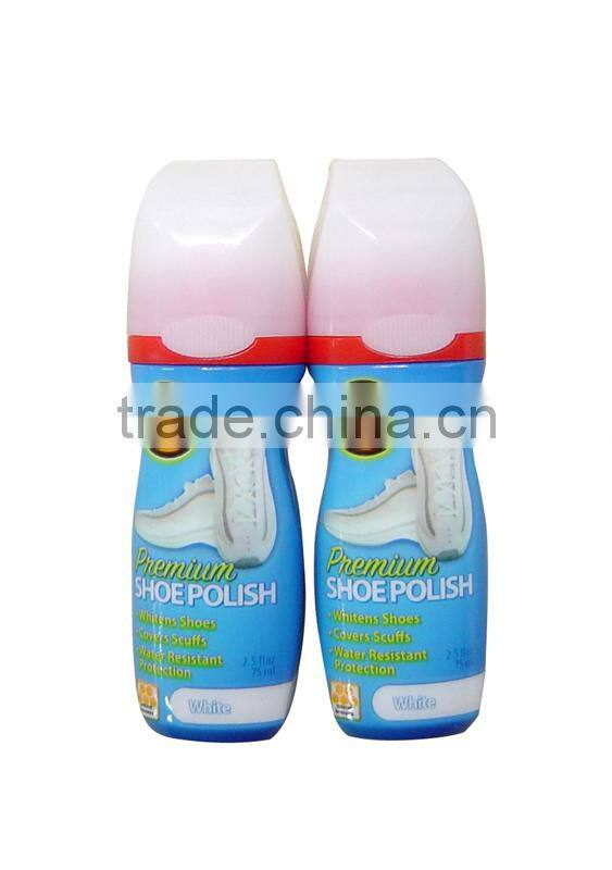 75ml water proof liquid white shoe shine