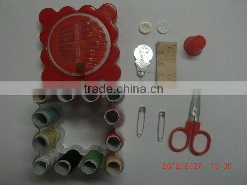 larger plastics sewing kit box
