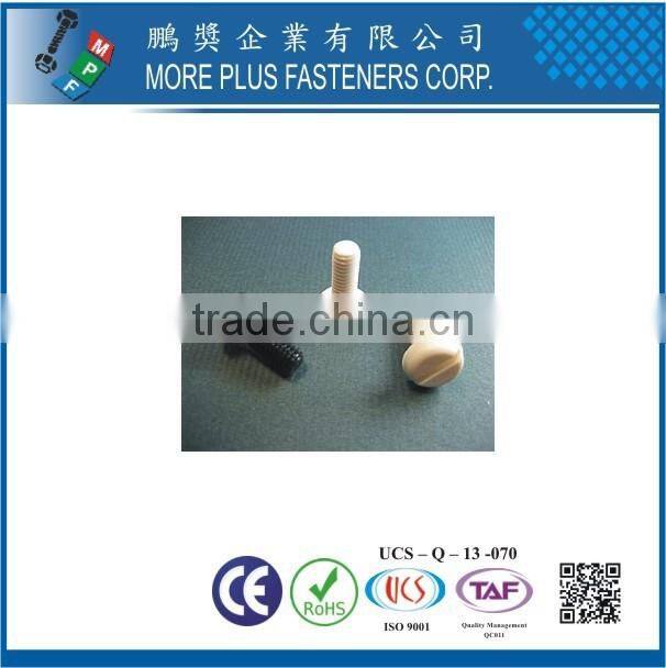 Made In Taiwan Plastic Screw Pan Head MPF Plastic screw