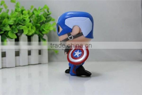 (Top) Hot Movie Captain America 3 action figures, POP figure Black Panther, PVC figures wholesale price
