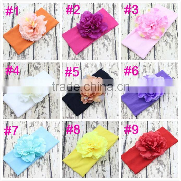2016 new arrival boutique baby hair band,turban children girls head band M5062004