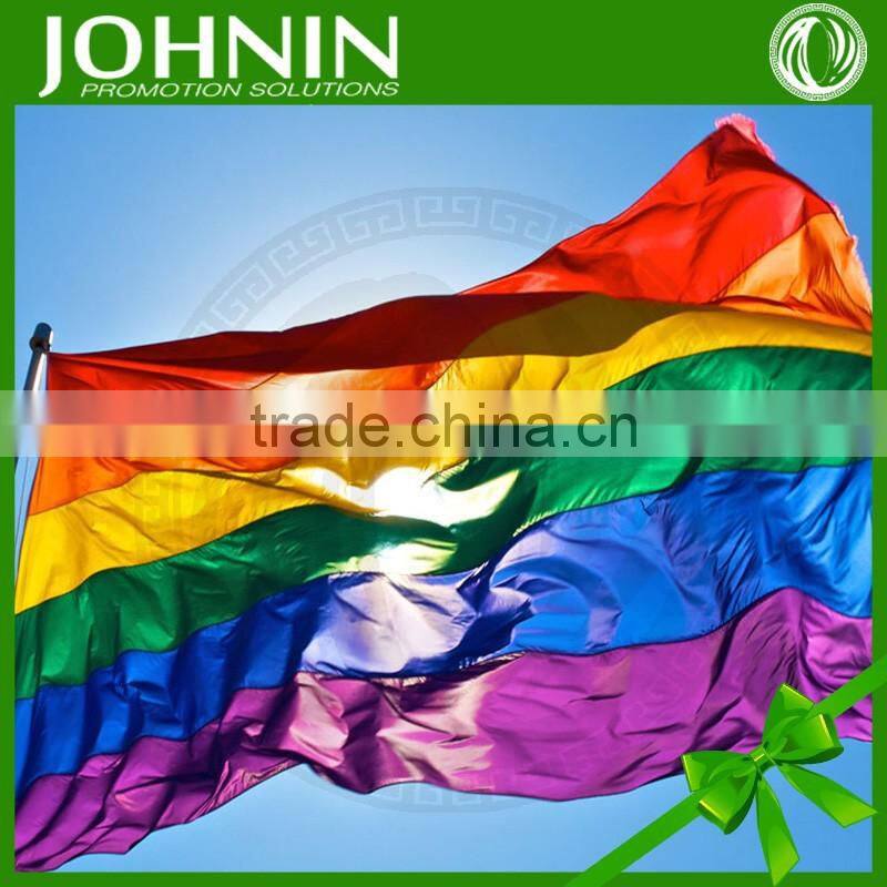 Cheap Custom Flying Rainbow Flag for Sale