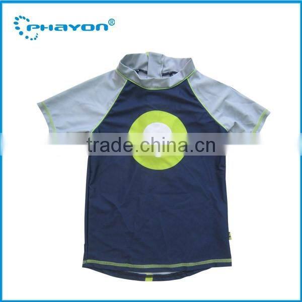 < OEM> Surf Swimwear Shirt Sets with shorts building tight rash guard
