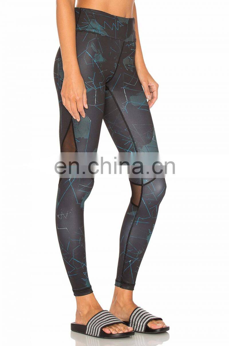 Newest Womens Fashion Back Zip Pocket Captain Leggings Women Yoga Pants