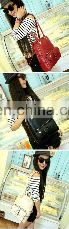 2014 new tide female bag England three with multi-function portable oblique across the shoulders knapsack han edition female can