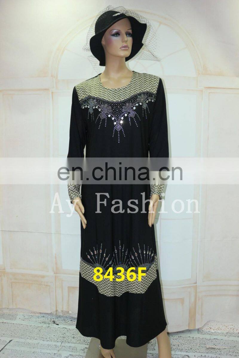 Islamic clothing 100%polyester fabric material muslim arab thobe thawb robe abaya