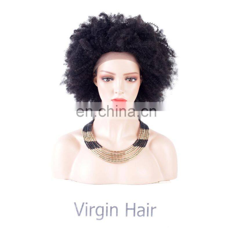 Human hair full lace wig remy brazilian human hair short lace wigs