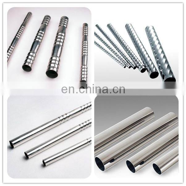 aisi 201 decorative mirror surface stainless steel welded pipe