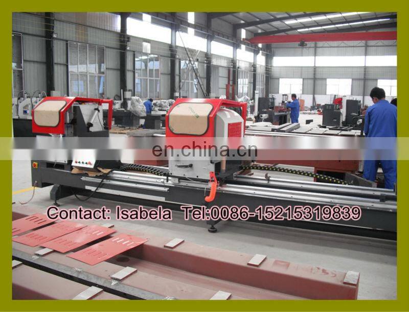 PVC&Alu profile cutting saw / Double head precision saw (LJZB-500X4200)