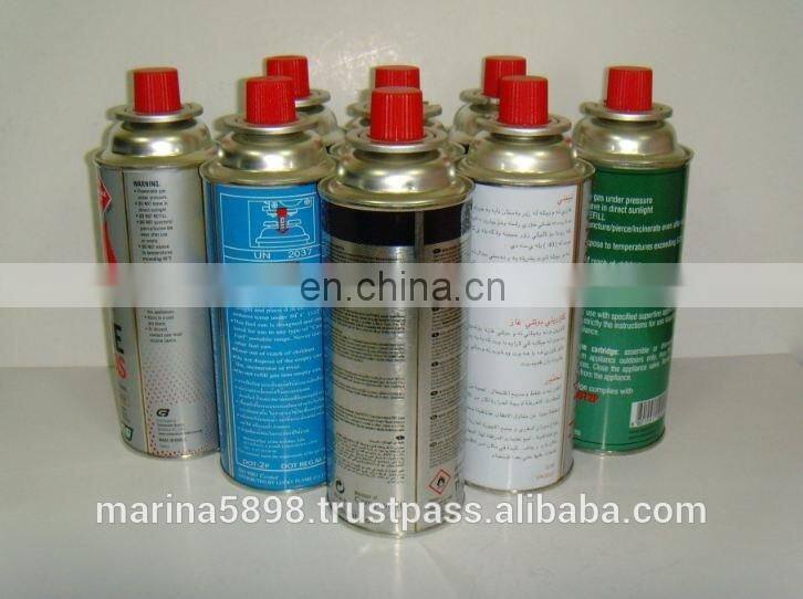 BUTANE GAS CARTRIDGE 220g - NOZZLE VALVE TYPE