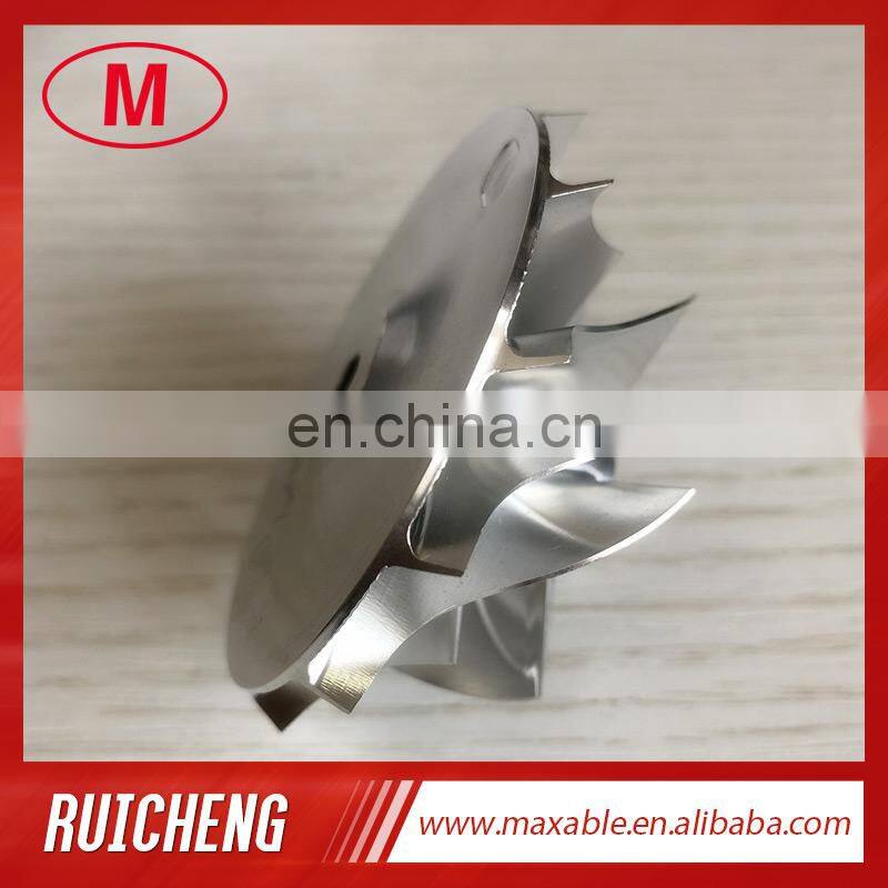 TD04H 44.00/56.00mm 6+6 blades high performance Turbocharger milling/aluminum 2618/billet compressor wheel