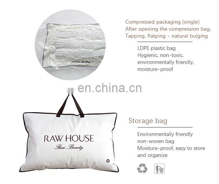 RAWHOUSE home hotel use Cassia buckwheat lavender pillow insert