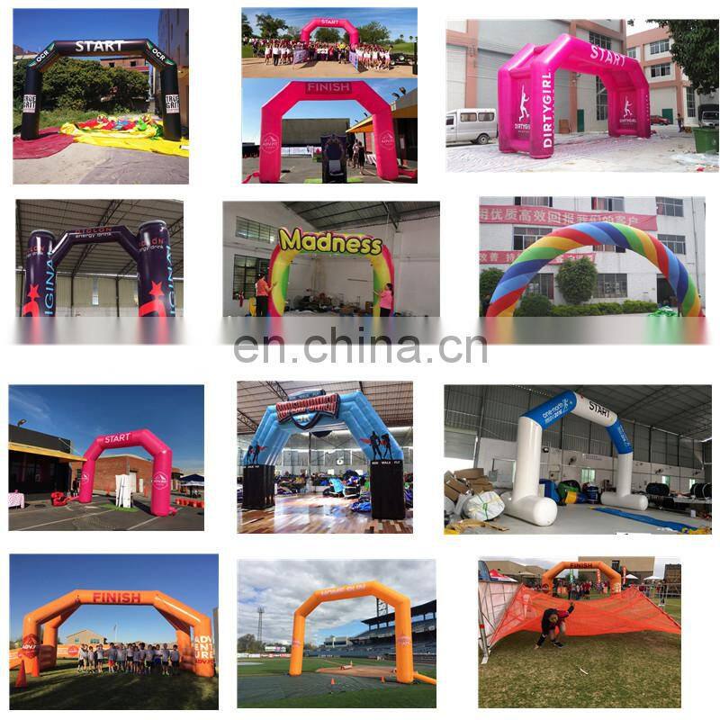 Factory Price Inflatable Start And Finish Line Commercial Race Inflatable Arch For Sale