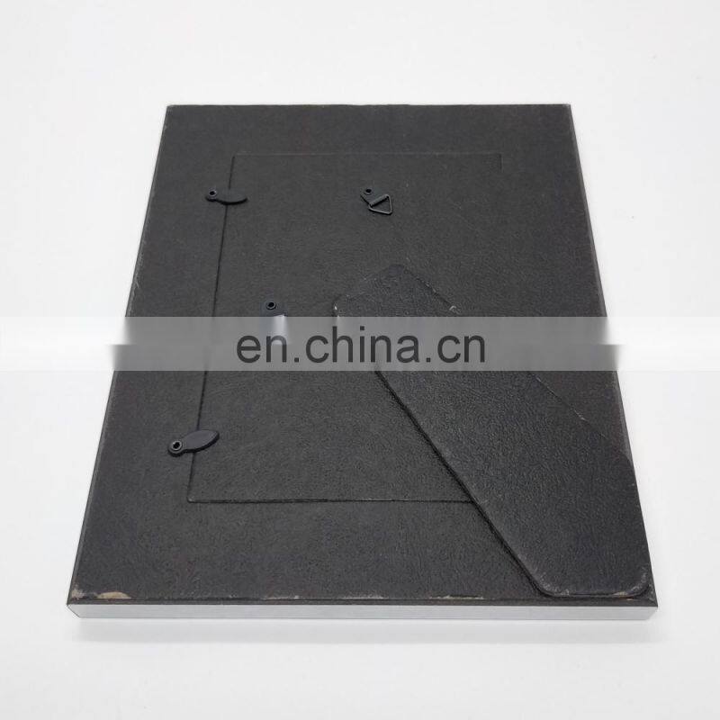 Wholesale Simple Art Glass Picture Frame For Wedding Transparent Glass Panel Photo Frame