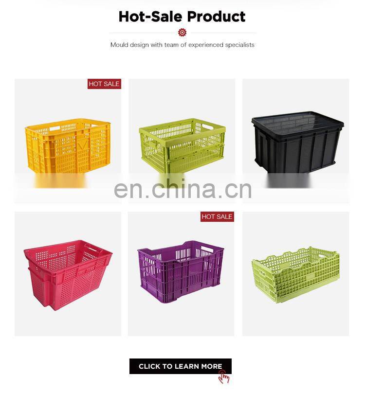 top sale high quality plastic crate injection mould