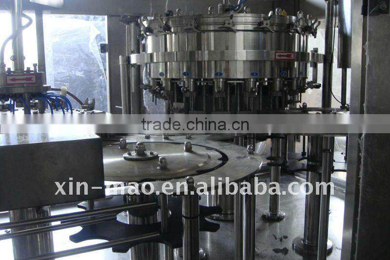 High quality gas containing water/carbonated water filling machine